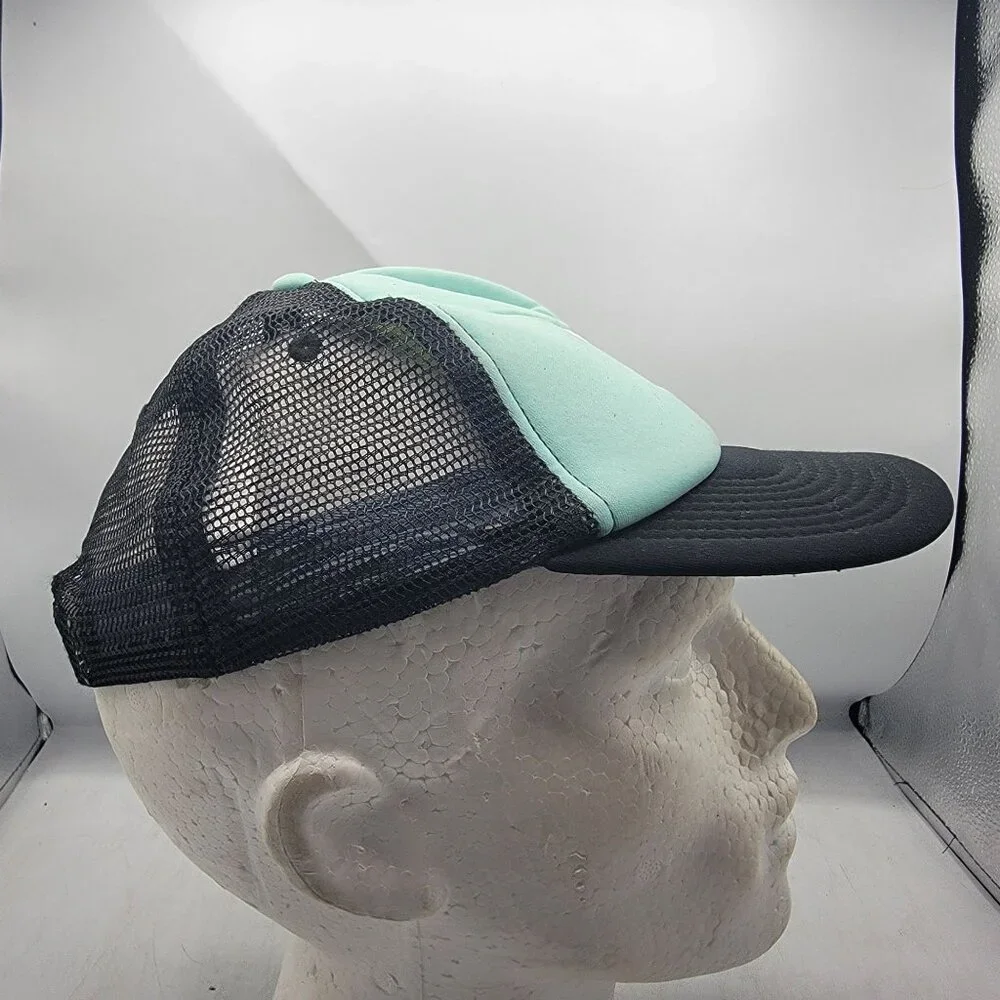 Hurley Youth Blue Black Trucker Hat Cap Adjustable Casual Outdoors Comfort